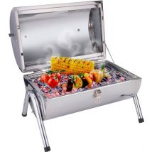 BBQ Collection barbecue portable au charbon de bois - pliable - 42x29.5x37cm