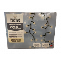 Guirlandes de Noël - 15 mètres - 600 LED - ip44