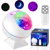 MostEssential Premium Star Projector - 3000 lm - 12 W - Projecteur Galaxy - Blanc