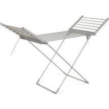 Étendoir chauffant - Umuzi - Étendoir à linge pliable - Jusqu'à 55°C - 230 W - 147 x 54 x 94 cm