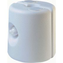 Poids pour tente de réception - Base de lestage Ø24 x 25,5 cm - Poids pour pavillon - Blanc