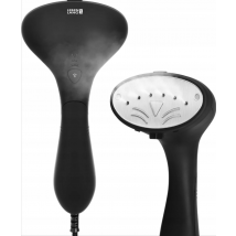 LEBENLANG Fer à repasser avec fonction vapeur 1500 W - 3 réglages - réservoir d'eau de 100 ml - 0,7 kg - noir - dimensions compactes 23 x 10 x 12 cm