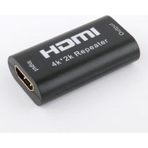 Techvavo® HDMI Repeater - Amplificateur de signal HDMI - 4K x 2K - 40 mètres