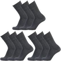 Chaussettes pour hommes TOM TAILOR - Multipack - Chaussettes en coton confortables et durables - taille 39 - 42 - 9 packs