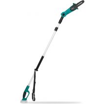 VONROC Tronçonneuse Accu télescopique 20V - Lame de scie inclinable - Extensible à l'infini - Sans batterie ni chargeur rapide