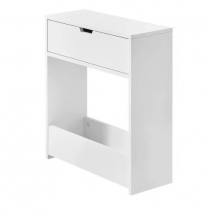 Meuble de salle de bain, SoBuy, Meuble de toilette, 60x20x55 cm, Blanc