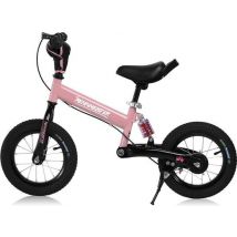 Rennmeister Balance Bike - Hauteur réglable - 3-5 ans Rose