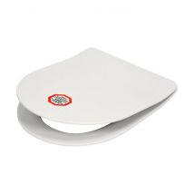 FALA couvercle de toilette - forme D - blanc - 3kg - 407 - 467 x 368mm