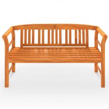 Casaria Banc de jardin Rose Bois d'eucalyptus 158x43x82cm certifi√© FSC