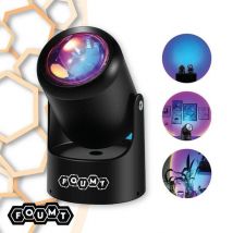 Foumt Lampe coucher de soleil Arc-en-ciel S2 - Projecteur - Lampe projecteur coucher de soleil - Lampe coucher de soleil - Noir