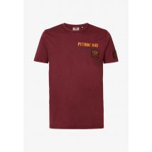 Petrol Industries - T-shirt imprimé homme - Taille XXL - Rouge