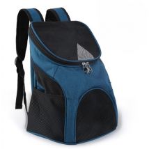 Ceruzo Sac à dos pour chien - Sac à dos pour chat - Max 10 kg- Sac de voyage - 26x33x40cm - Petrol
