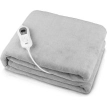 Couverture électrique Sanbo, 120 x 160 cm, lavable en machine, Couverture chauffante