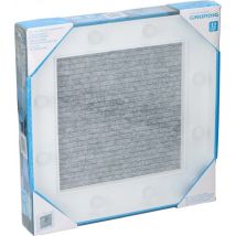 Grundig tableau mémo - 150 lettres - Feutre - LED - 30x30cm