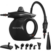 Netoyeur vapeur multifonctionnel Auronic - Puissant nettoyeur de taches - 1000W - Sac de rangement inclus - Noir