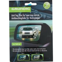 Grundig Anti Fog Film - 2 pièces - Film anti-condensation - Transparent