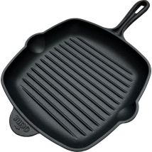 Ocina Poêle à griller en fonte - Poêle à induction - Poêle - 28 cm