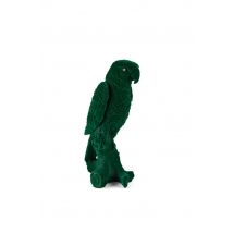 Bold Monkey Parrot Lamp - LED - Velours & PVC - 17 x 19 x 33cm - Vert