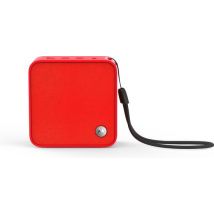 Enceinte Sonic Boost 210 - compacte - 6W - Bluetooth - rouge - microphone intégré