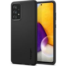 Spigen - Convient à l'étui Samsung Galaxy A72 Case - Back Case Thin Fit Black
