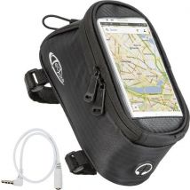 TecTake - Sacoche de cadre sacoche de vélo pour p.ex. smartphone etc. noir M 401614