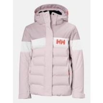 Helly Hansen Jr Diamond Jacket - Veste de ski pour filles - 100% polyester - Rose
