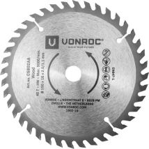 VONROC Lame de scie circulaire - Ø150MM - 40 dents - pour le bois - universelle