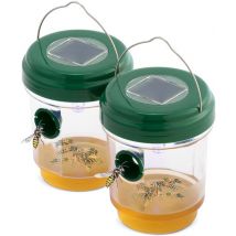 Hortensus - Jeu de 2 pièges à insectes solaires