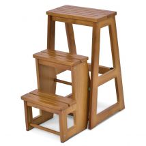 Coast Chair Conductor Ladder Chair Head Guide Trittstuhl Step Stool Step Ladder Foldable 3 Steps