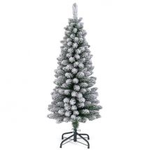 Sapin de Noël Coast - PVC & métal - 240 branches - 120 x 39 - Vert