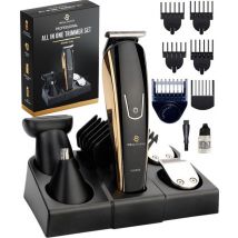 Wellshave 5 in 1 Beard Trimmer Men Pro - Tondeuse barbe et corps