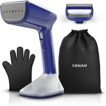 Défroisseur à linge - LUMAN G2 - Défroisseur à main pour vêtements et meubles - Défroisseur - 300ml - Bleu