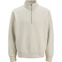 JACK&JONES - JJEURBAN EDGE SWEAT HALF ZIP STYDAW24 LN - Hommes - Pulls