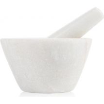 Mortier Boska Spicy - pour épices - Marbre - Blanc - ⌀ 10 cm
