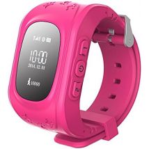 Prixton spire911 Watchi G100 - Horloge murale GPS pour enfants, rose
