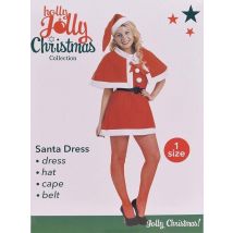 Costume de Noël femme 4 pièces (Taille unique)