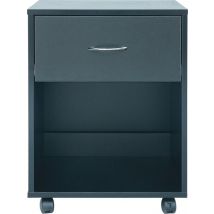 Meuble à tiroirs sur roulettes - Meuble à caisson - Meuble de bureau sur roulettes