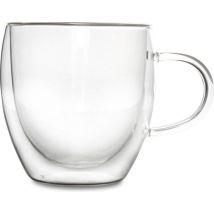 Tasse Aerts avec poignée - verre à double paroi - 0,24 l