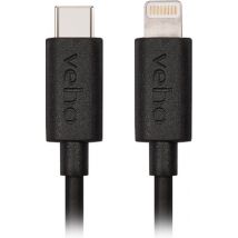 Veho Câble de recharge et de synchronisation USB-C™ vers Lightning pour iPhone - 20cm