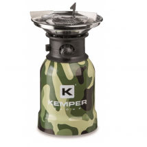 Brûleur à gaz de camping en acier inoxydable - 1 brûleur
