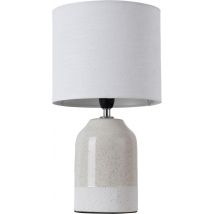 Pauleen Lampe à poser Sandy Glow - E14 - 20W - Beige/Blanc