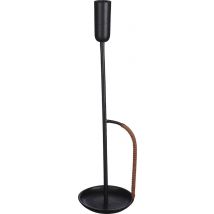 Casa Vivante Turi Chandelier - H48,5 x Ø13,5 cm - Aluminium - Noir