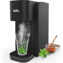 Aviro Distributeur d'eau chaude - Robinet d'eau chaude - 100°C - Bouilloire instantanée de luxe - 2200W - 1.5L Noir
