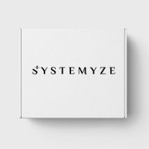 Systemyze Notebook A5 Hardcover Leather Lined - Carnet de notes Journal - 256 pages numérotées - Papier 140 grammes - Bleu clair