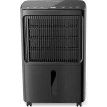 Déshumidificateur - Erikssøn - Déshumidifie jusqu'à 16 litres par jour - Fonction Séchage - Noir