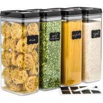 Pots à bouillon Stosh - Pots à bouillon - Pots à bonbons - 4 pièces - 3.2L - Sans BPA - Plastique