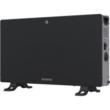 Auronic Convecteur - 2000W - Chauffage électrique - Chambre, salon ou maison - Chauffage - Noir