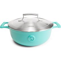 Cocotte en fonte - Saveur Selects - Ø25 cm - Sans PFAS - Compatible induction, gaz, électrique, céramique - Bleu