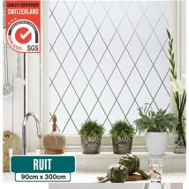 Homewell Film pour fenêtre HR++ 90x300cm - Solaire et isolant - Statique - Fenêtre