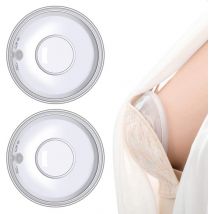 Alyze Leak Shells - 2 pièces - Sans BPA - Recueil de lait maternel - Tire-lait manuel - Silicone - Recueil - Coquilles d'allaitement - Accessoires d'allaitement